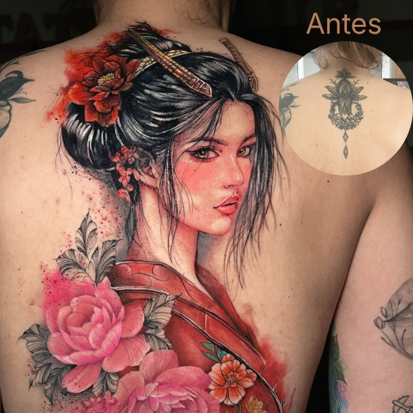 Cobertura delicada de tatuagem em São Paulo